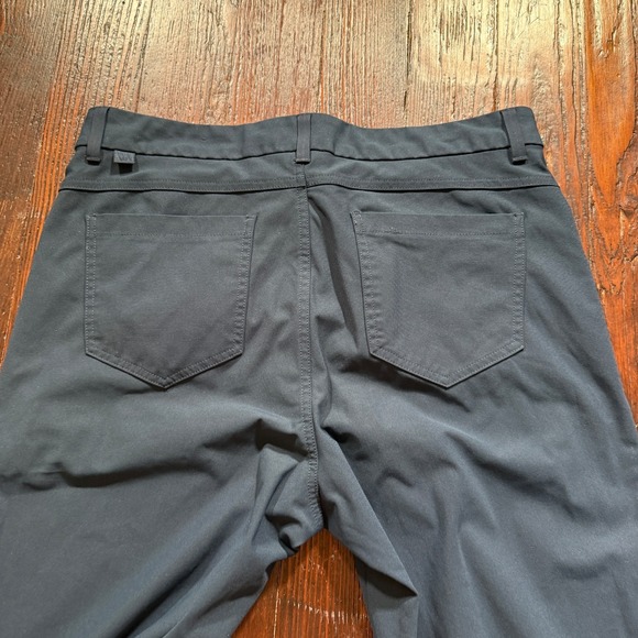 VRST Pants Mens 34x34 Gray Limitless 4-Way Stretch 5 Pocket Straight Fit - Picture 3 of 12